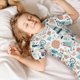 thumbnail image 5 of Balery Eiffel Tower Conjunto de Pijama Infantil de Manga Corta con Estampado – Ropa de Dormir de Algodón Suave-Small, 5 of 6
