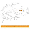 thumbnail image 3 of For 13-18 Avalon 2.5L/3.5L Sedan Front Hood Hinge Bracket Right Side TO1236177, 3 of 5