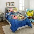 thumbnail image 6 of SpongeBob SquarePants Kids Bedding Plush Cuddle and Decorative Pillow Buddy, Yellow, Nickelodeon, 6 of 6