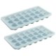 thumbnail image 1 of Bandeja para cubitos de hielo en forma de corazón, molde de silicona para cubitos de hielo con tapa extraíble flexible, 1 of 5
