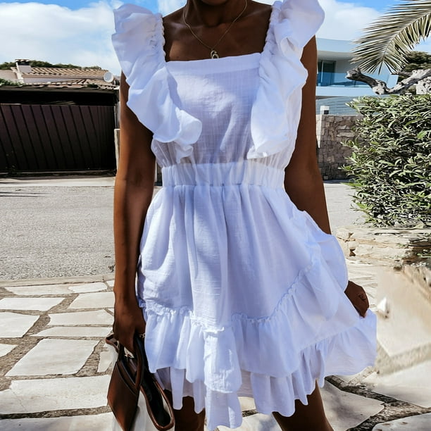 CHGBMOK Summer Dress for Women Boho Beach Plus Size Women Fashion