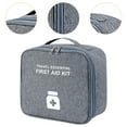 thumbnail image 6 of Stgfyxgs Storage Bag First Aid Bag Emergency First Aid Kits Children Emergency Medical Bag for Camping Home Car Travel Office grey and L, 6 of 9