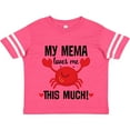 thumbnail image 3 of Inktastic My Mema Loves Me Grandson Boys or Girls Toddler T-Shirt, 3 of 5