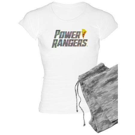 

CafePress - Power Rangers Stacked Logo - Women s Light Pajamas