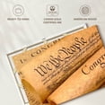 thumbnail image 6 of Elephant Stock Declaration Of Independence Documents Wall Art - Horizontal Canvas Wall Art - Living Room Wall Decor - Education Canvas - Yellow And Brown Decor - 12" x 8", 6 of 8