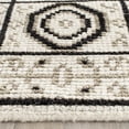 thumbnail image 4 of SAFAVIEH Kenya Elizabeth Geometric Area Rug, Ivory/Grey, 7' x 7' Square, 4 of 8