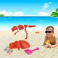 thumbnail image 6 of Dinosaur Skeleton Sand Toy for Beach Play, One Size, Blue, 6 of 8