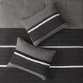 thumbnail image 3 of Madison Park Palmer 7 Piece Comforter Set, Cal King, Black/Gray, 3 of 5