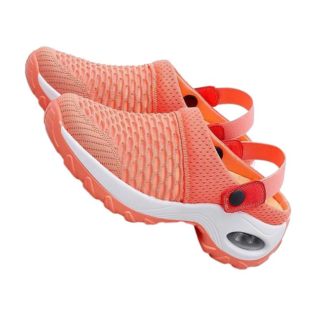Qarigey 2 zapatos deportivos duraderos y cómodos para mujer, diseñados para correr Calzado naranja 42.1