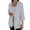 White, variant on Breezora Waffle Textured Quarter Sleeve Casual Cardigan Jacket for Women Urban Style Lightweight Cover Up L Size Beige
