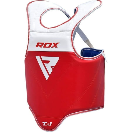 RDX T1 Chest Guard Body Protector Gel MMA Boxing Padded Belly Pad Armor Jacket Gear