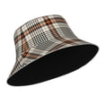 thumbnail image 3 of PAYOHTO Classic Plaid Bucket Hats for Women Men, Beach Summer Outdoor Fisherman Hat for Boy Girl, 3 of 8