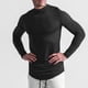 thumbnail image 1 of pstuiky Camisas de manga larga abrigadas para hombre, Camisa deportiva transpirable de manga larga y cuello redondo para hombre, color liso Tops de hombre xl, 1 of 9