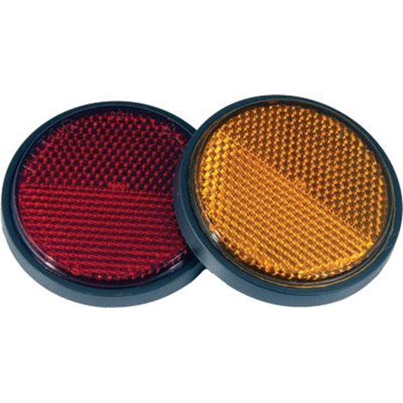 Chris Products RR2R Reflector - Adhesive Mount - Red
