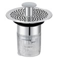 thumbnail image 1 of For Sink Drain Stopper Floor Drain Filter Wash Sink Basin Up Core, 1 of 5