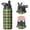 Black-4, variant on Christmas 18 oz Insulated Stainless Steel Water Bottle with Straw & Cleaning Brush , Leakproof, BPA-Free, 304 Stainless Steel, Wide Mouth, Travel Mug for Car, Gym, Office