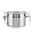 thumbnail image 2 of Stainless Steel Coffee Container Vacuum Sealed Storage Jar for Sugar Tea Bean Vacuum Sealed Coffee Container, 2 of 7