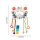 thumbnail image 3 of Animals Themed Sensory Pull String Toy Fine Motor Skill And Sensory Development Safe ABS Material Exciting Colors Washable Designs, 3 of 6