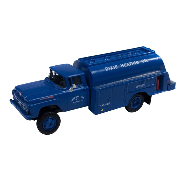 Maqueta de camión cisterna Classic Metal Works 1960 azul a escala 1/87