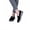 black, variant on Women’s Knit Sneakers Breathable Slip On Walking Shoes Lightweight Casual Comfort Shoes