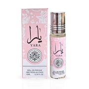 Yara Roll On Perfume Oil CPO 10ml (0.34 oz) by Ard Al Zaafaran (Pack of 6)