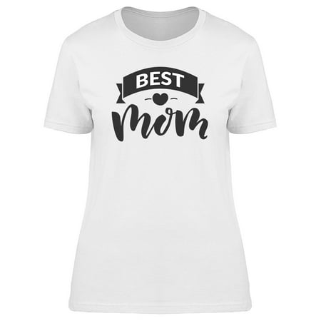 Best Mom Hand Drawn Graphic Tee Women's -Image by (Best Lock Screen Images)