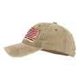 thumbnail image 3 of USA American Flag Baseball Cap Unisex Patriotic Distressed Flag Hat Independence Day, 3 of 4