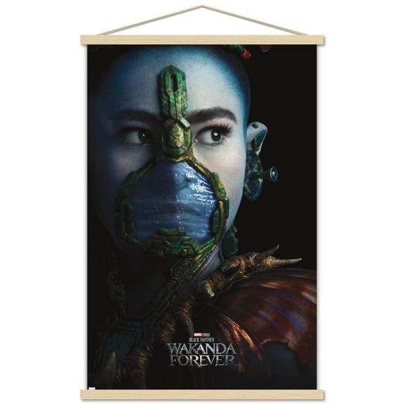 Marvel Black Panther: Wakanda Forever - Namora One Sheet Wall Poster with Magnetic Frame, 22.375" x 34"