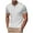 White, variant on Maean Mens Short Sleeve Shirts Casual Classic Button Basic Pullover Tee Lightweight Stretch T Shirts