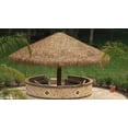 thumbnail image 3 of Backyard X-Scapes Mexican Palm Thatch Umbrella Cover, Natural, 9', 3 of 5