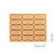 thumbnail image 3 of 100pcs Protective Sticker for Lingerie Adhesive Lingerie Panty Liner Protective Label, 3 of 4
