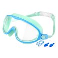 thumbnail image 1 of Gafas Natación para Con Tapones La Oreja Clip () Azul Verde, 1 of 9
