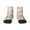 2 Black-2, variant on Retro Rooster Pattern Quarter Crew Socks,Toe Seamed Ankle Socks,Cotton Cushioned Breathable Athletic Crew Sports Socks