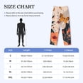 thumbnail image 4 of Lsque Butterfly Floral Elegance Print Men's Pajama Pants, Lounge Pant - Comfortable Home Wear,Elastic Waistband, Stylish Design-X-Large, 4 of 9