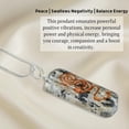 thumbnail image 4 of Rainbow Moonstone Orgone Pendant Crystal Necklace for Men Women, 4 of 5