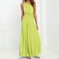thumbnail image 2 of SHTXOZHI Women's Formal Wedding Guest Maxi Dress Sleeveless Elegant Cocktail Party Dresses, 2 of 9