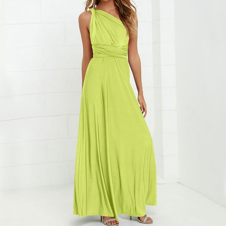 Formal Dress for Women Evening Gown V Neck Short Sleeve Long Flowing A-Line  Maxi Dress Wedding Guest Prom Dresses - Walmart.com