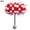 Red, variant on Unisex Cool Punk Hammer Shape Vibrating Tongue Bar Stud Body Piercing Jewelry