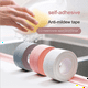 thumbnail image 2 of Cinta de sellado impermeable antimoho para puerta de baño, cocina, ducha, lavabo, bañera, 3,2 m x 3,8 cm, color gris, 2 of 7
