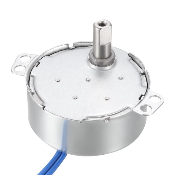 Motor síncrono eléctrico Uxcell 100-127 VAC 50-60Hz CCW/CW 4W 2-2.4RPM