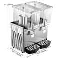 thumbnail image 3 of Dispensador de Bebidas VEVOR 12Lx2 Jugo Comercial YLJ2G24LYSJ12X201V1, 3 of 12