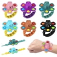 thumbnail image 1 of Juego de 6 pulseras YONGSHENG anillos y relojes giratorios ajustables para aliviar el estrés, 1 of 5