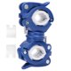 thumbnail image 1 of Soporte para linterna de ciclismo para exteriores (azul) Soporte para luz de bicicleta ajustable 360°, 1 of 8