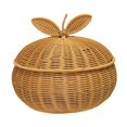 thumbnail image 3 of Cesta de almacenamiento con tapa, cesta de almacenamiento, regalo de inauguración de la casa, elegante de pan decorativa, organizador para el hogar,, 3 of 8