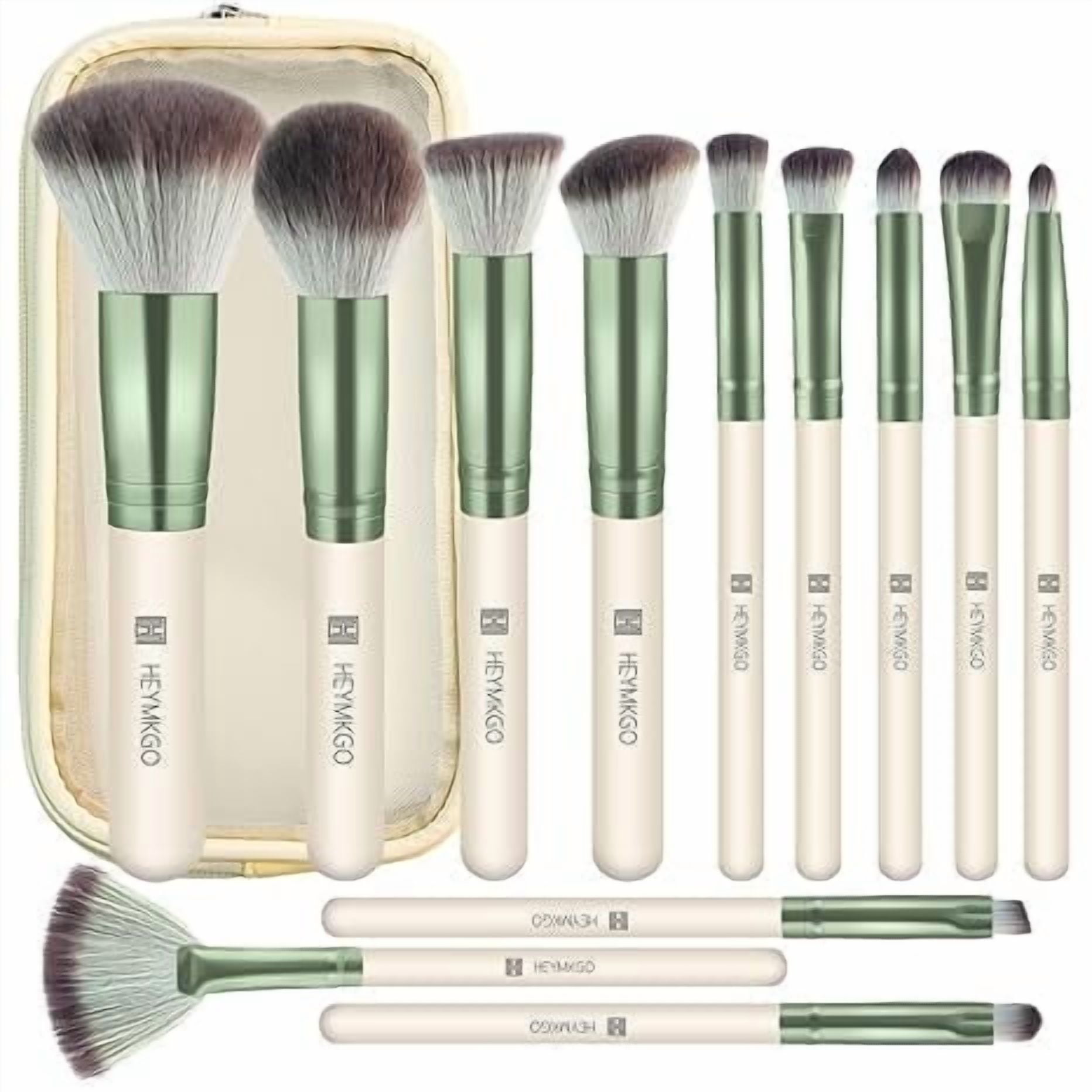 DUAIU 12-Piece Professional Makeup Brush Set with Pouch photo 1