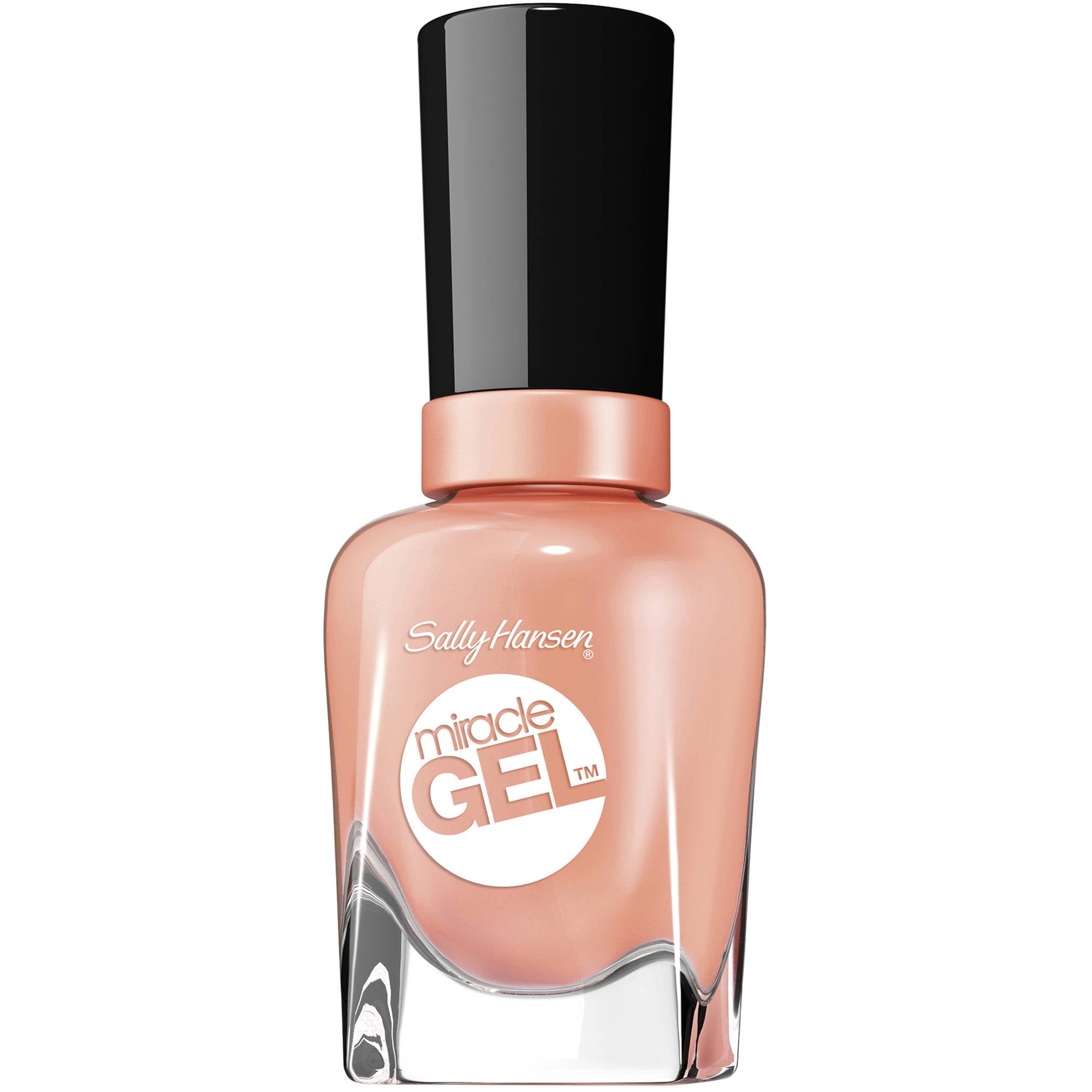 Sally Hansen Miracle Gel Nail Polish, Sweet Tea - Walmart.com