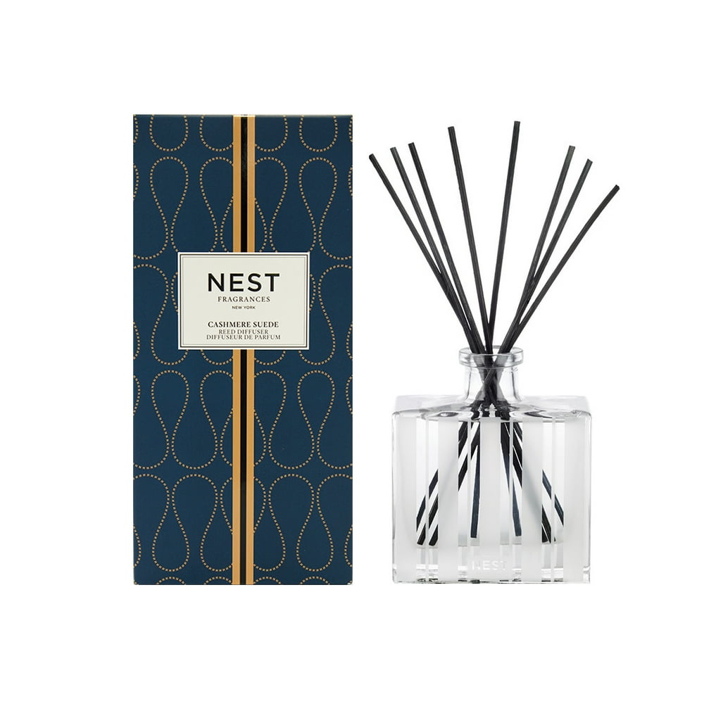 NEST Fragrances Reed Diffuser 5.9oz- Cashmere Suede - Walmart.com