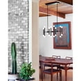 thumbnail image 4 of 83196BK Lark Millie - 16 Light Linear Chandelier In Modern and Mid-Century Modern Style-11.75 Inches Tall and 39 Inches Wide-Black Finish, 4 of 17