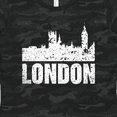 thumbnail image 4 of Inktastic London England City Skyline with Grunge Women's T-Shirt, 4 of 5