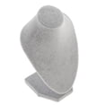thumbnail image 3 of S SERENABLE Velvet Necklace Bust Display Stands Pendant Chain Jewelry Rack Velvet White, 3 of 6
